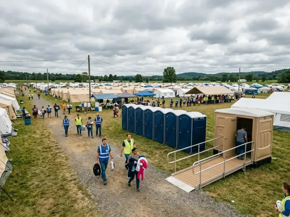 disaster-relief-camp-restrooms-010 — frequently asked questions, Dumpster & Portable Bathrooms Rental in Hockinson, WA